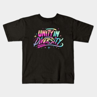 Unity in Diversity Kids T-Shirt